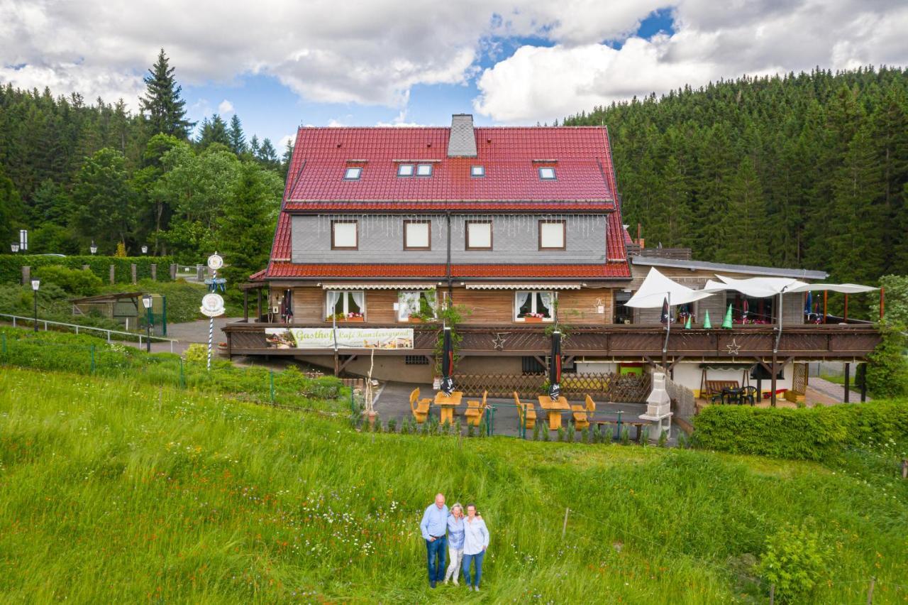 Appartements Und Ferienhaus Gasthof Kanzlersgrund 奥伯霍夫 外观 照片