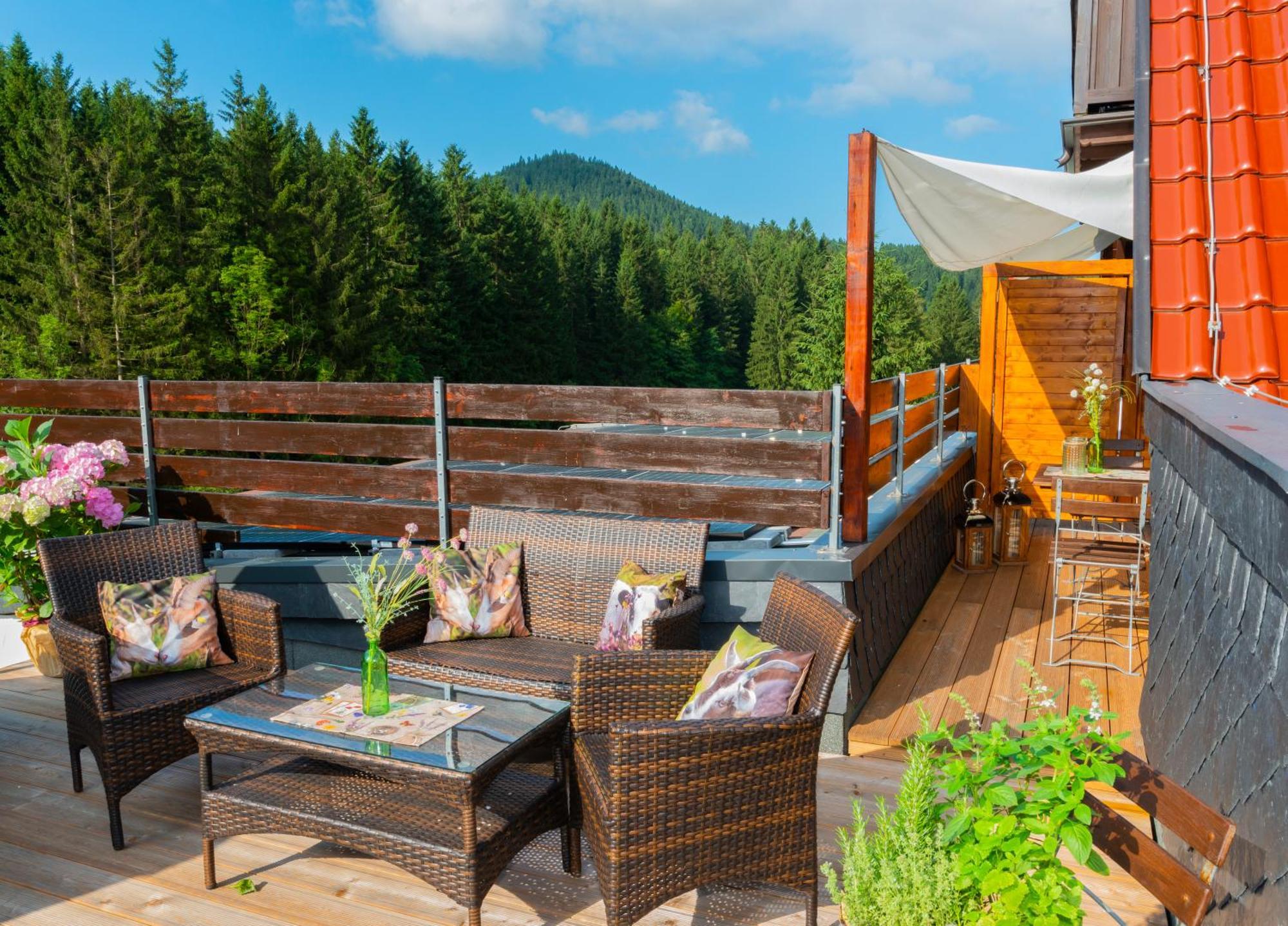 Appartements Und Ferienhaus Gasthof Kanzlersgrund 奥伯霍夫 外观 照片